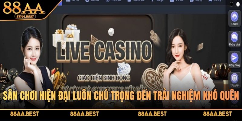 Sân chơi hiện đại luôn chú trọng đến trải nghiệm khó quên